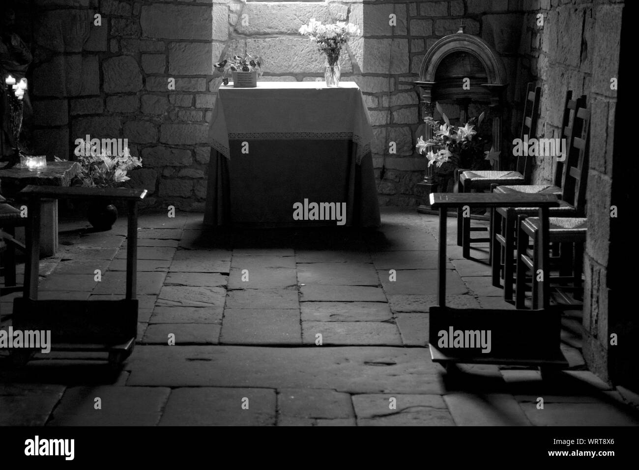 Altar vase Black and White Stock Photos & Images - Alamy