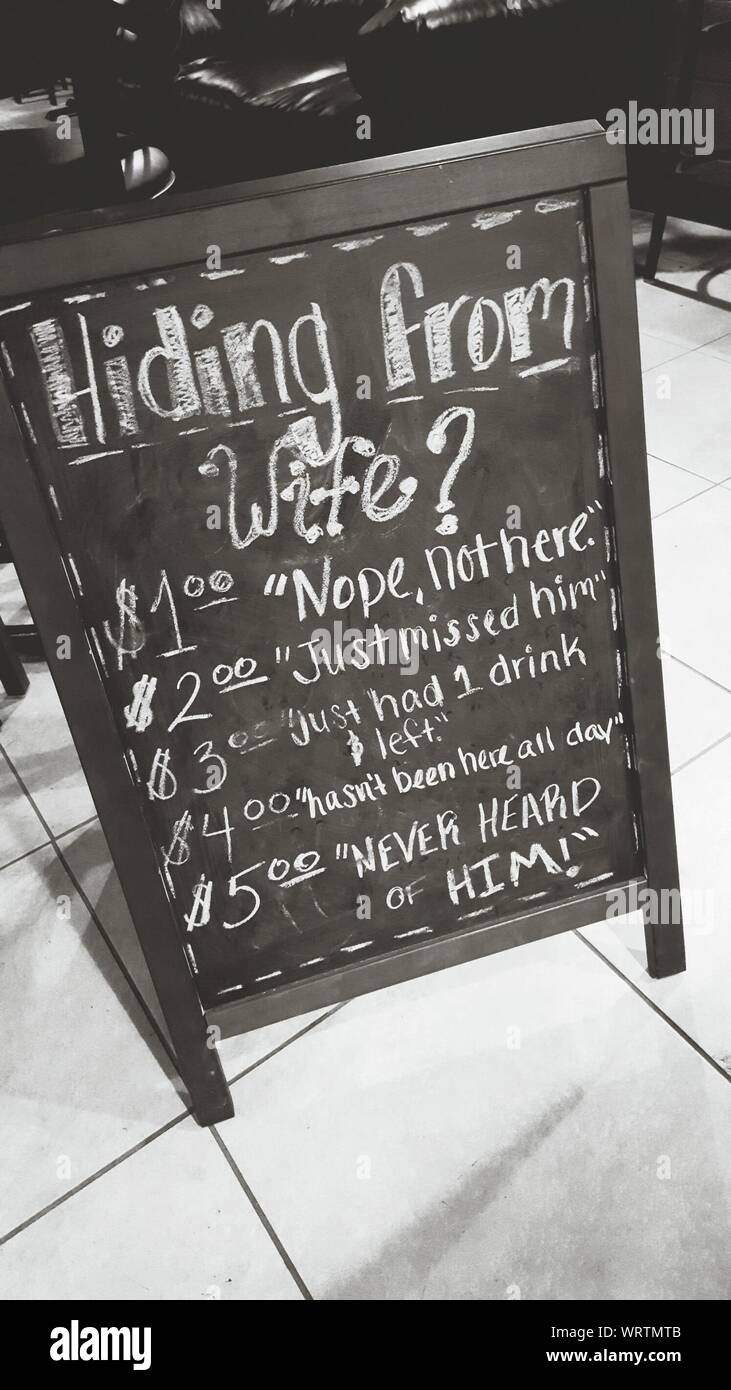 Funny menu hi-res stock photography and images - Alamy Funny menu hi-res stock photography and images - Alamy