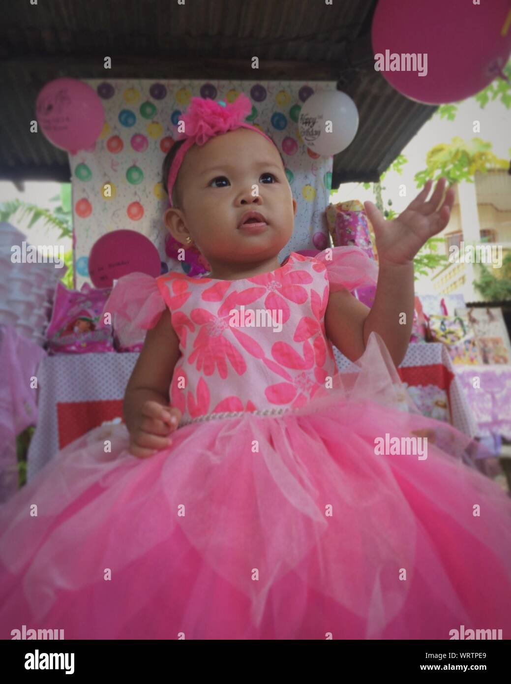 cute baby pink dress
