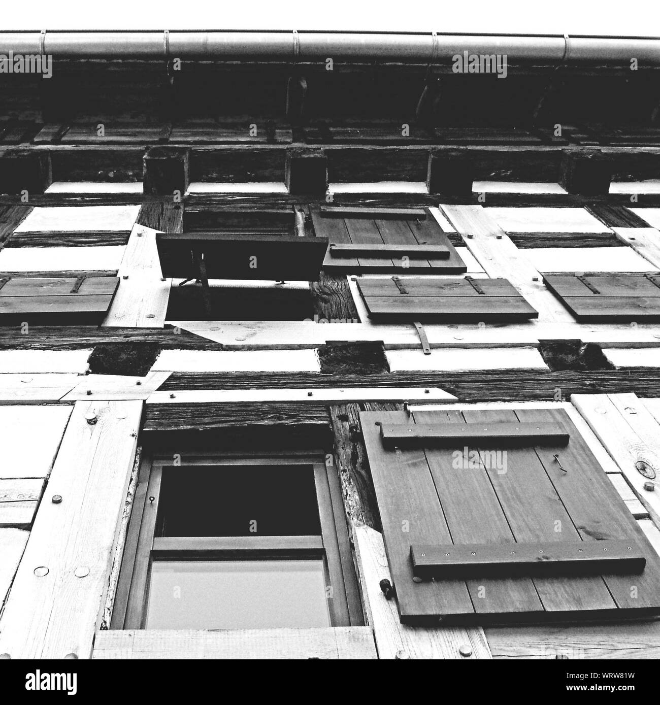 Part of facade Black and White Stock Photos & Images - Alamy
