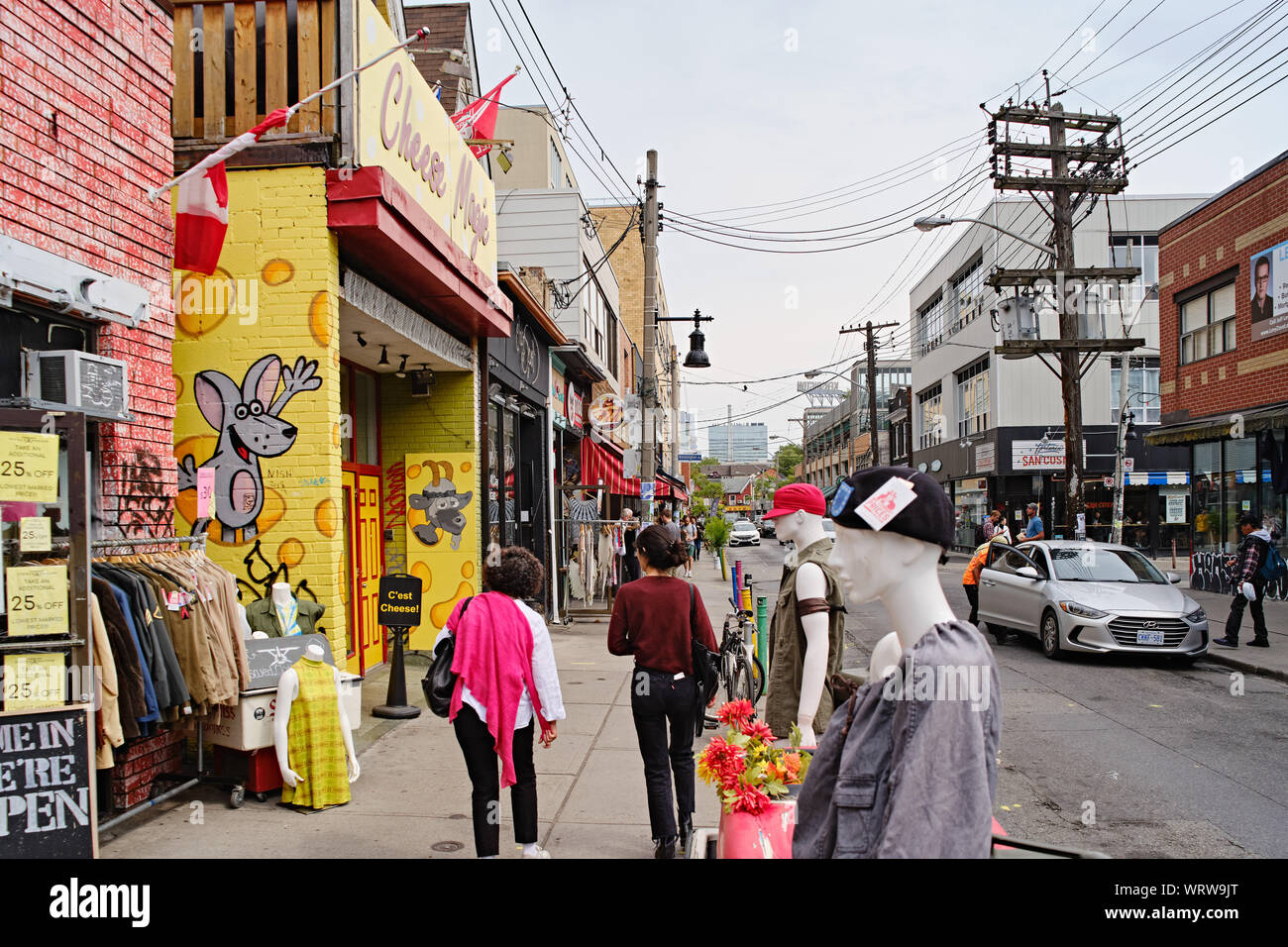 Kensington Market Stock Photo Alamy