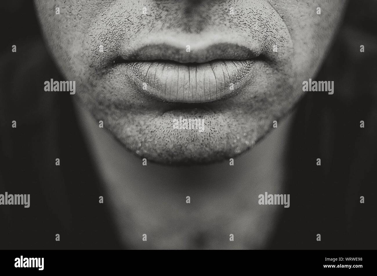 Unshaved man hi-res stock photography and images - Alamy