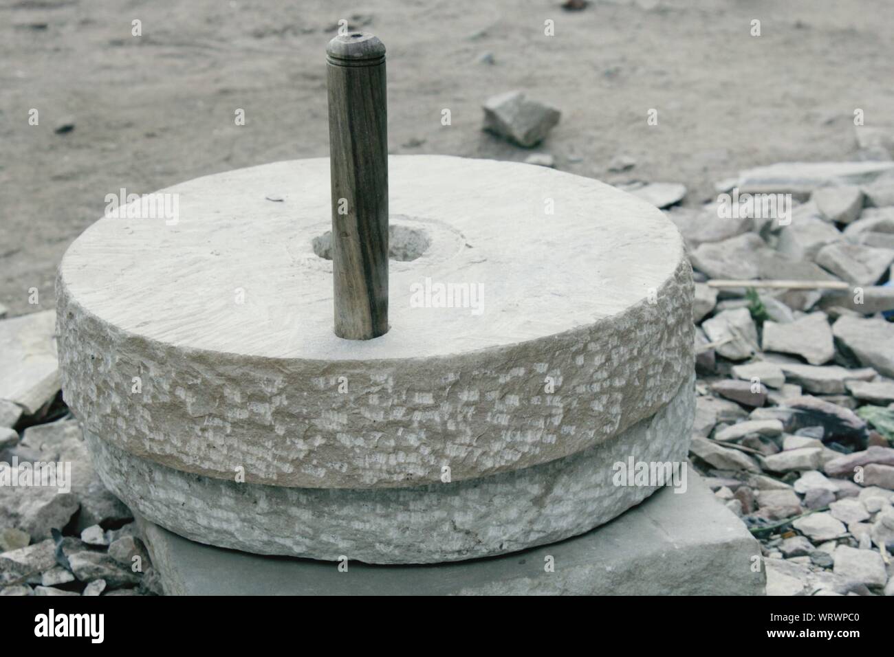 stone for grinding grain