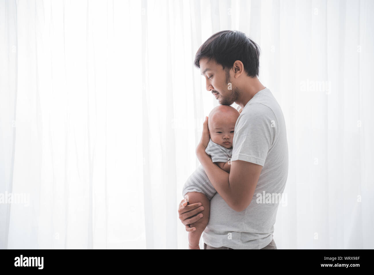 Sleeping On Chest High Resolution Stock Photography and Images Alamy