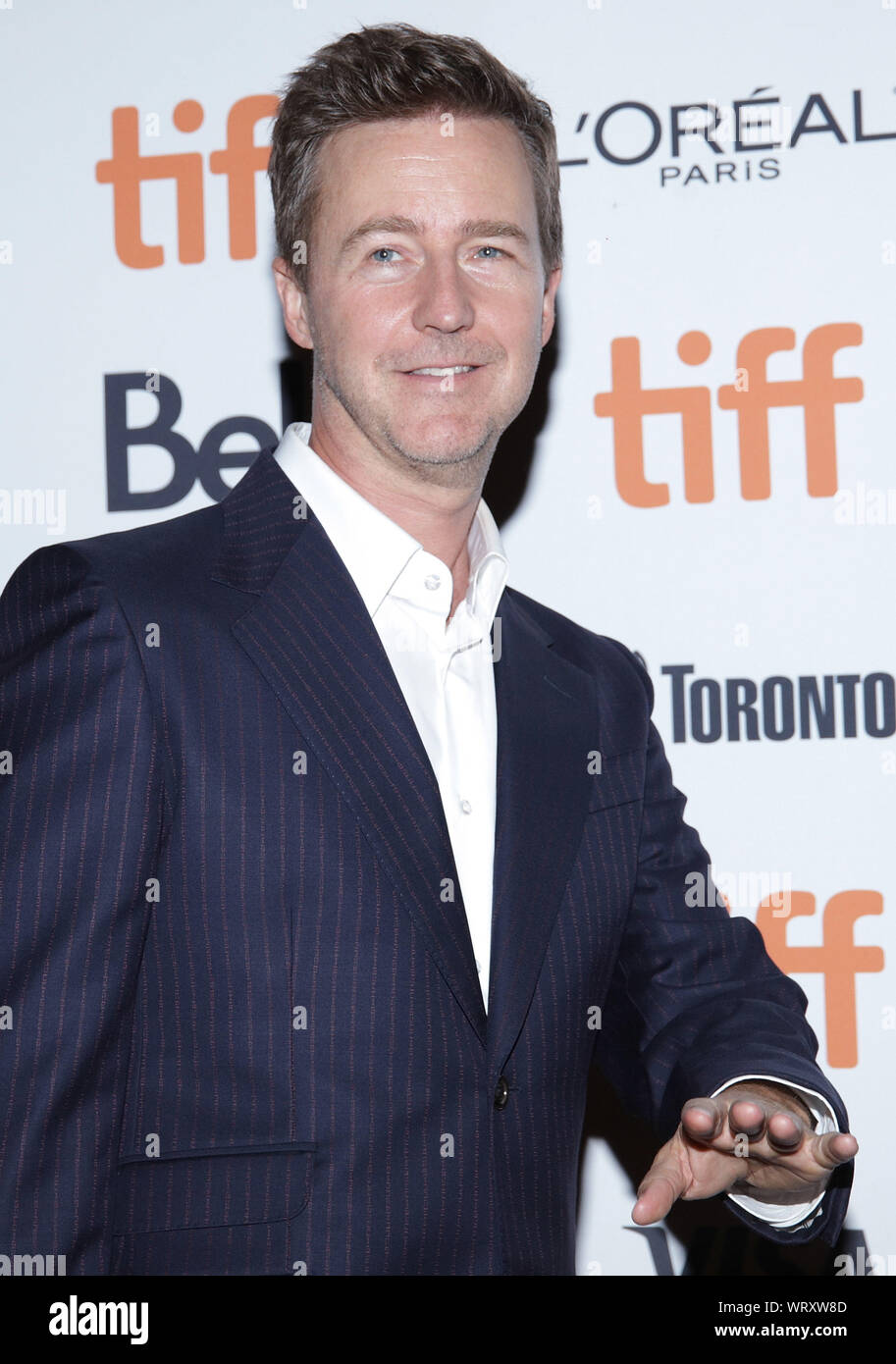 Toronto Ontario Canada 10th Sep 2019 Edward Norton Attends The Motherless Brooklyn Premiere During The 2019 Toronto International Film Festival At Princess Of Wales Theatre On September 10 2019 In Toronto Canada