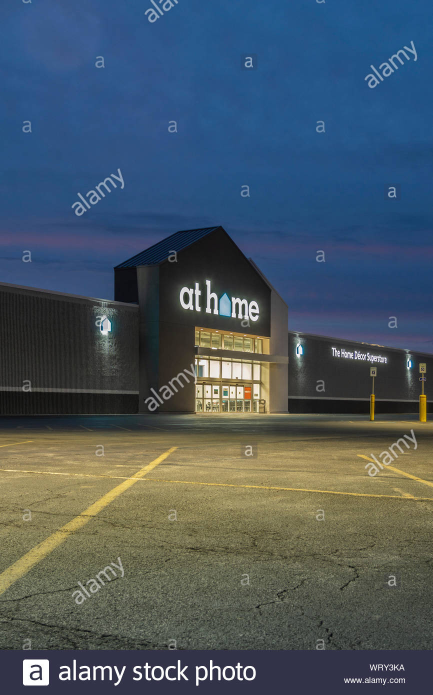 New Hartford Ny September 09 2019 Exterior Night View Of At