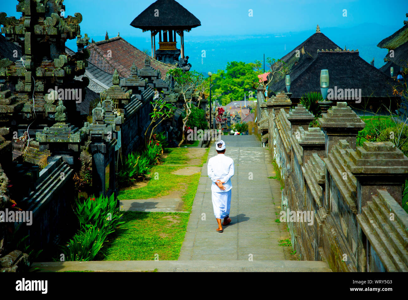 Besakih Temple - Bali - Indonesia Stock Photo