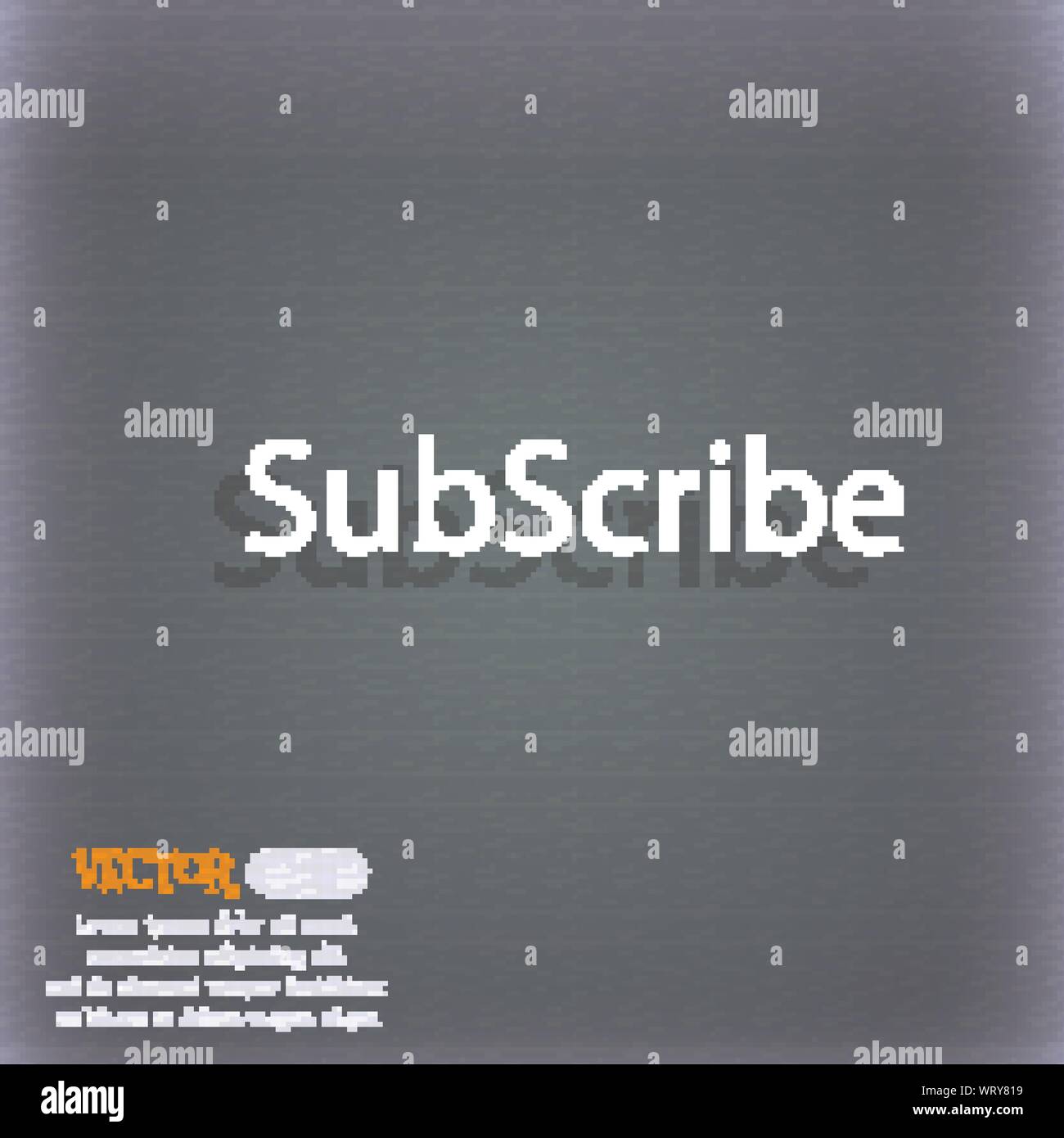 Subscribe sign icon. Membership symbol. Website navigation. On the blue ...