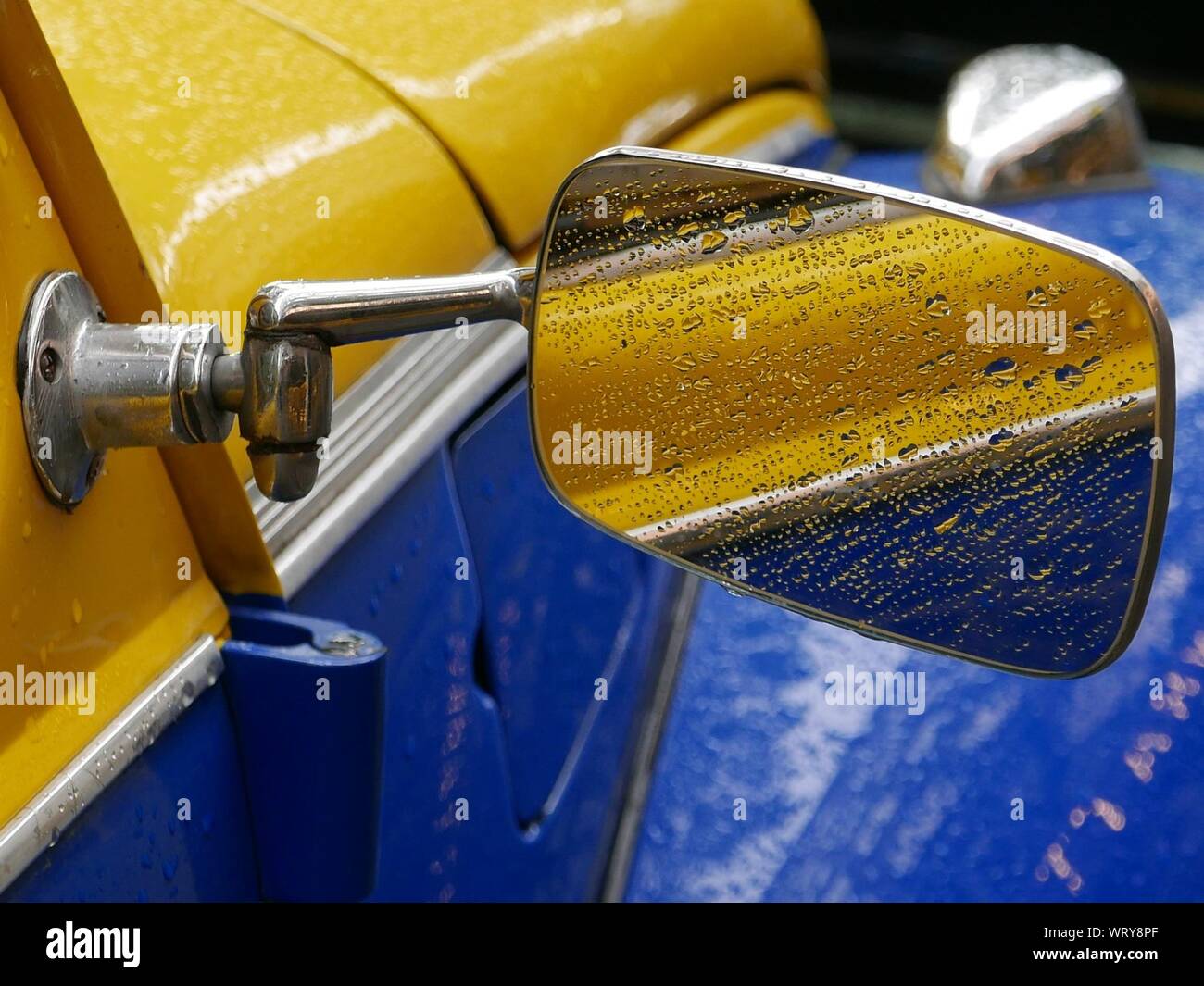 Old car rear view mirror hires stock photography and images Alamy