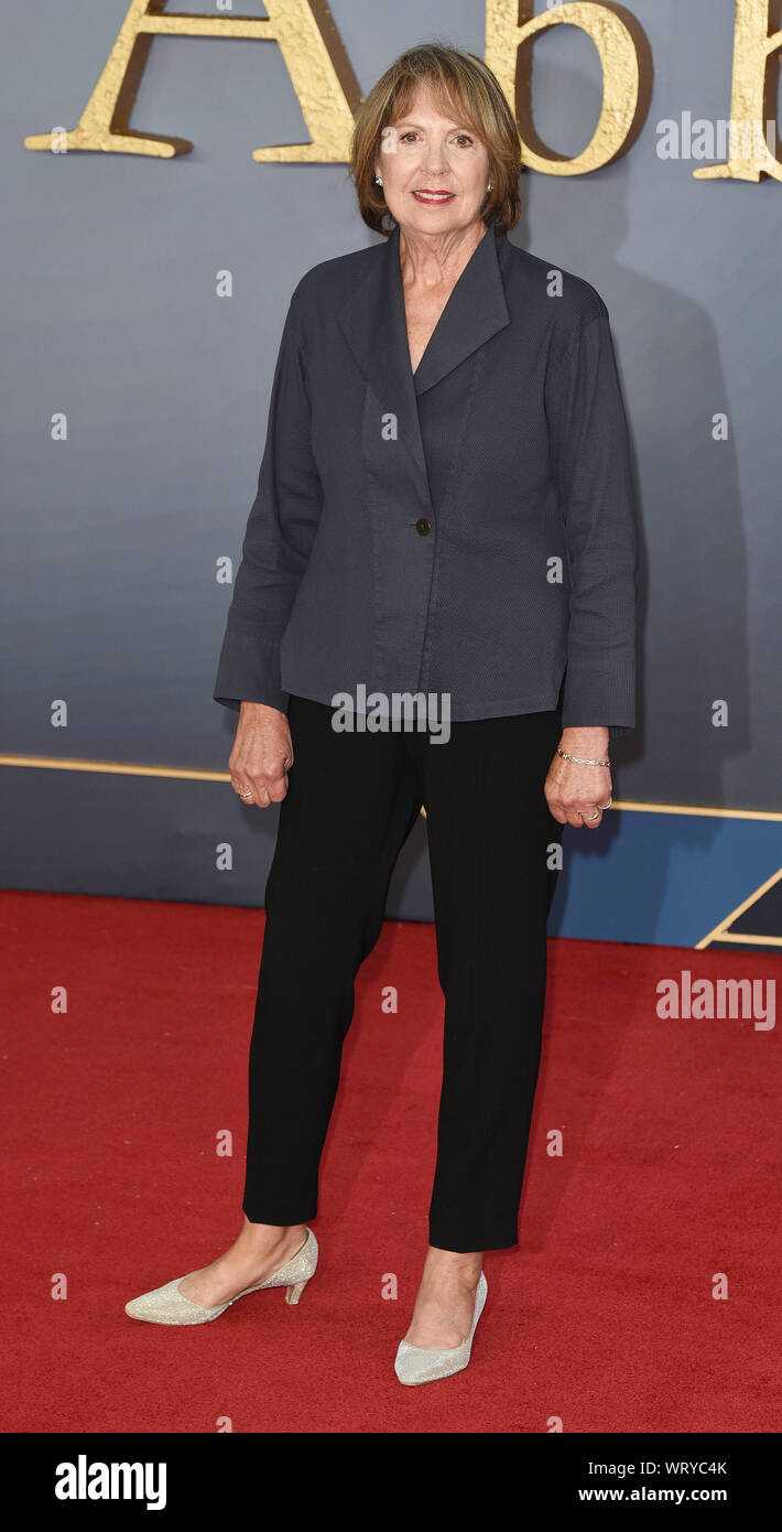 London, UK. 09th Sep, 2019. Penelope Wilton attends the Downton Abbey World Premiere at Cineworld Leicester Square in London. Credit: SOPA Images Limited/Alamy Live News Stock Photo