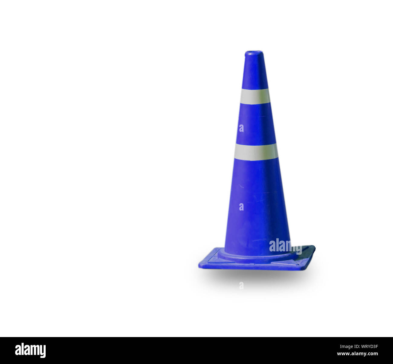 Traffic cone and blue hires stock photography and images Alamy