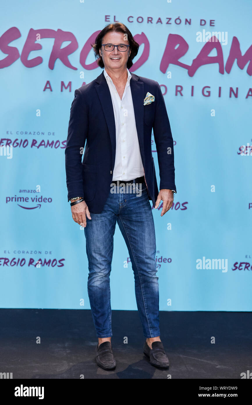 Madrid, Spain. 10th Sep, 2019. Javier Castillo attends the El Corazon De Sergio Ramos premiere at Reina Sofia Museum in Madrid. Credit: SOPA Images Limited/Alamy Live News Stock Photo