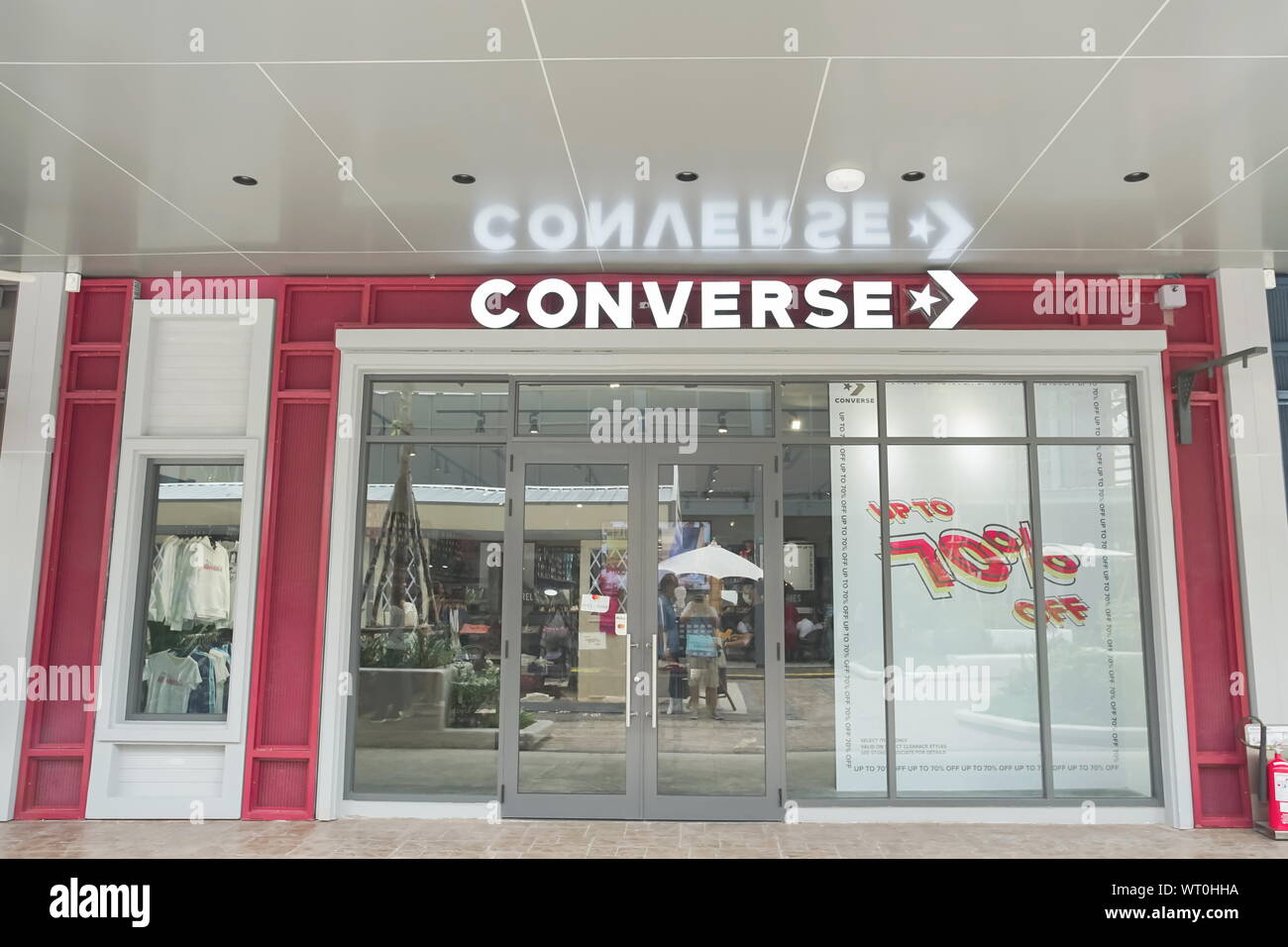 Samut Prakan, Thailand - September 06, 2019: Converse Store in the new one  shopping mall named Central Village Stock Photo - Alamy