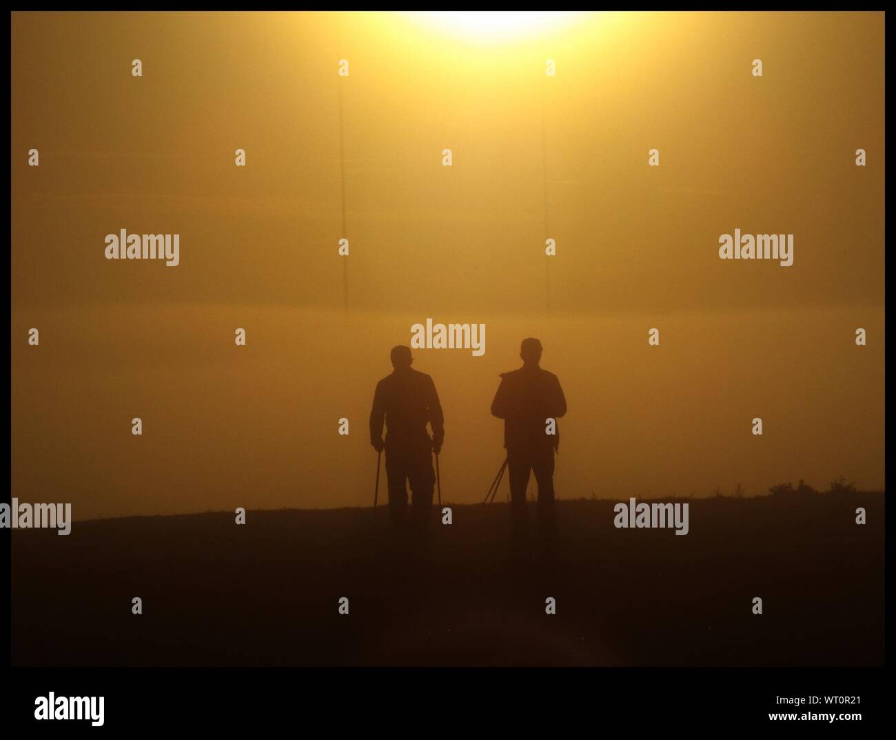Two men trekking hi-res stock photography and images - Alamy