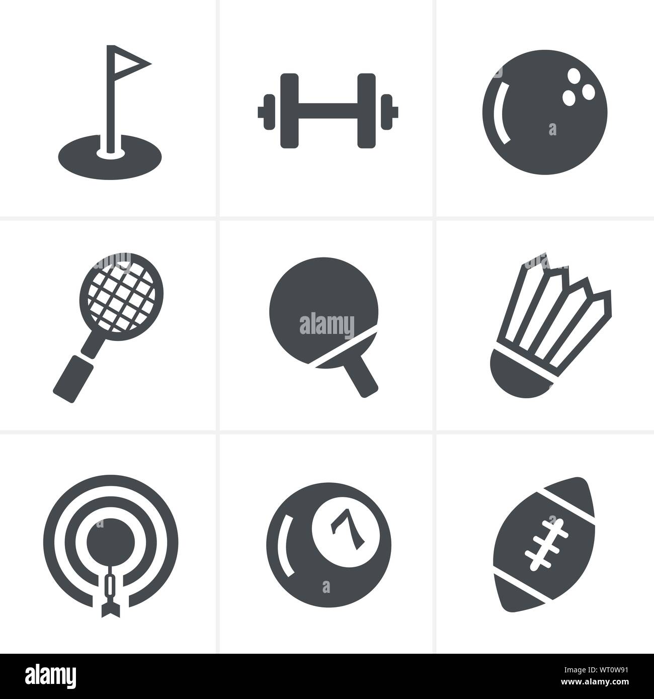 Sport icons Set, Vector Design Stock Vector Image & Art Alamy