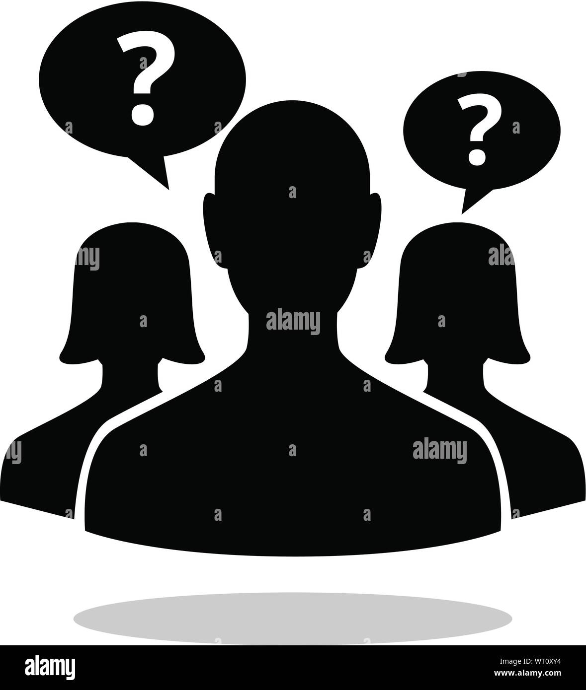 Consumer Enquiry Icon - Illustration as EPS 10 File Stock Vector Image ...