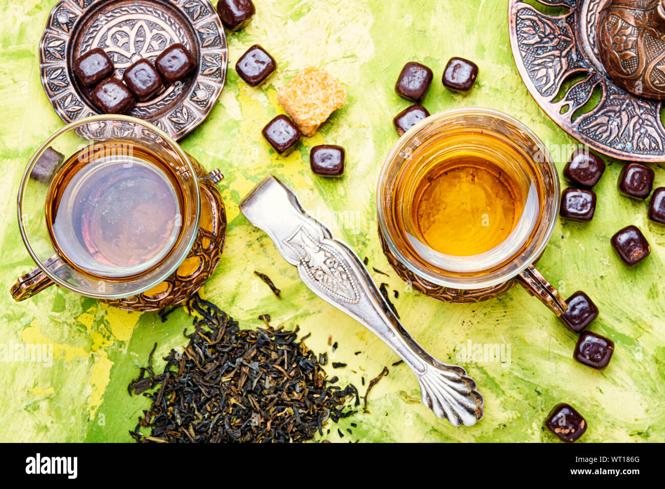 Eastern Tea Powder Traditional tea ritual in hi-res stock photography and images - Alamy