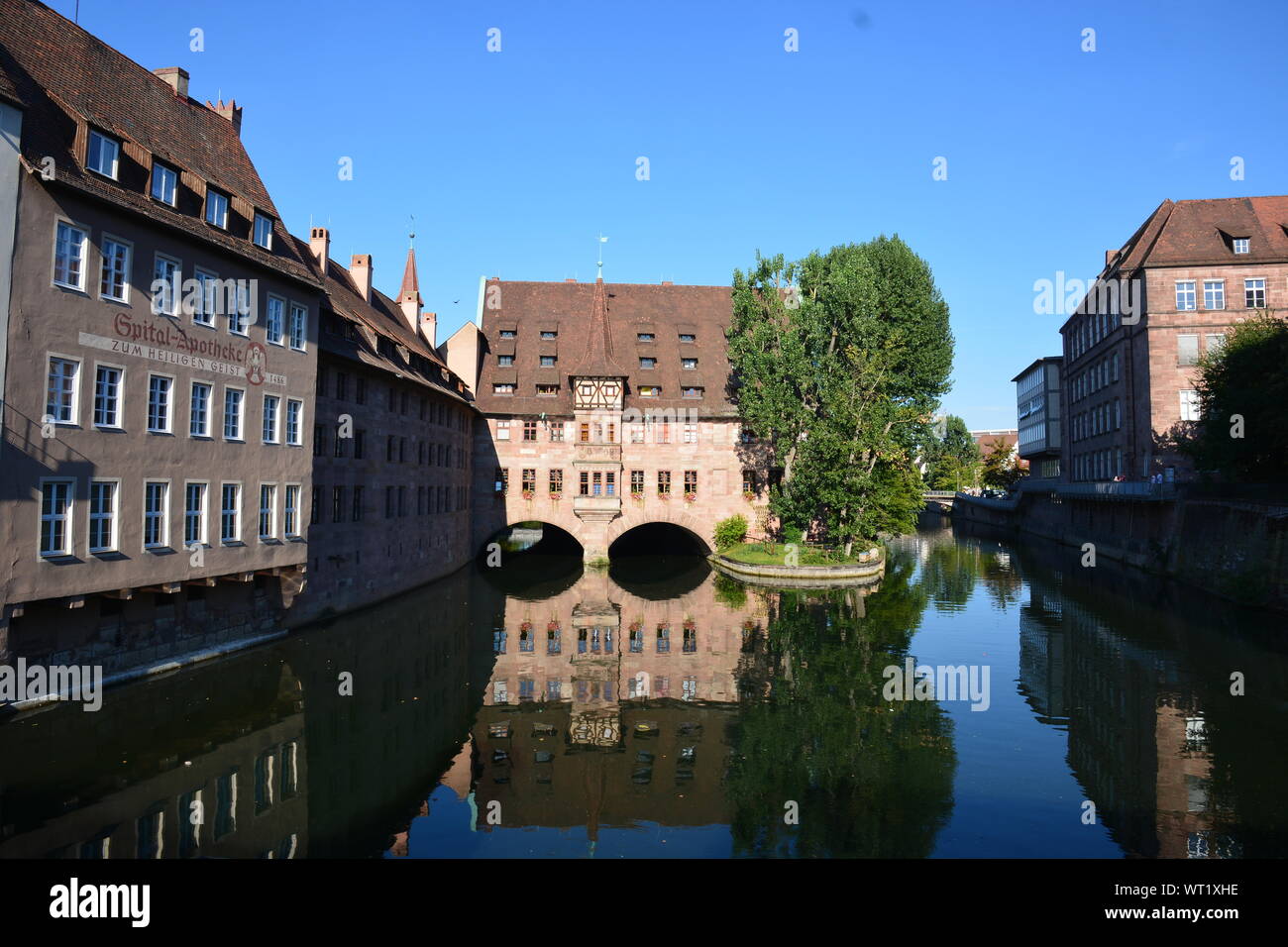 View in the city of Nuremberg, Bavaria, Germany Stock Photo - Alamy