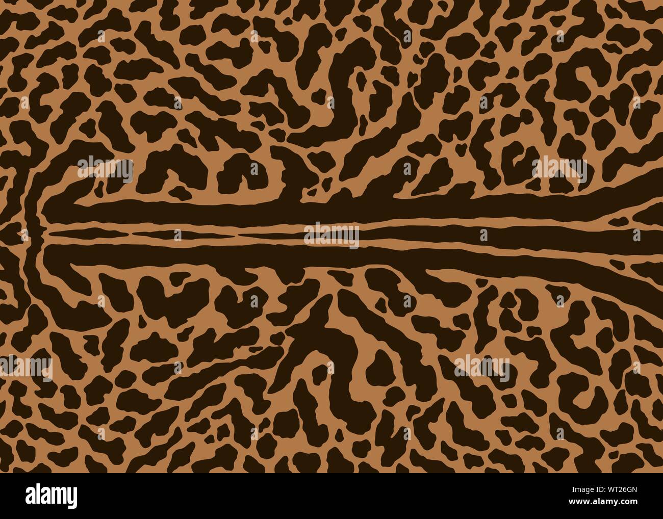 King cheetah skin pattern design. Cheetah spots print vector illustration background. Wildlife fur skin design illustration for print, web, home decor Stock Vector