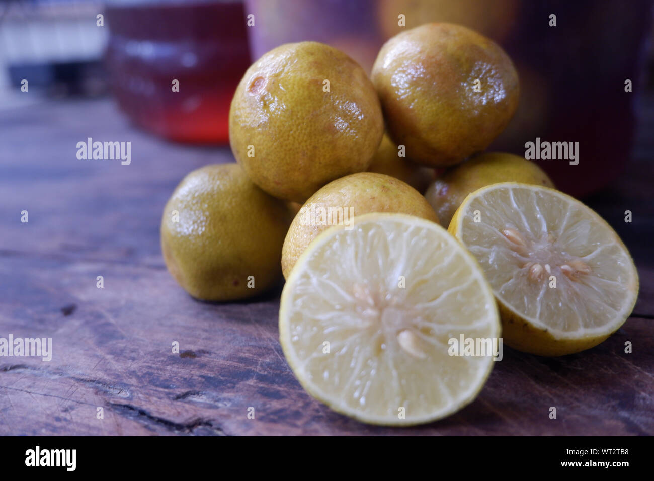 Pickled lime used in cooking. Asia Stock Photo Alamy