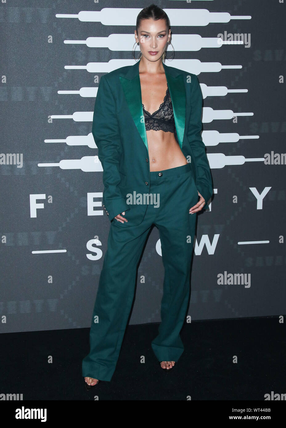 New York City United States 10th Sep 19 Brooklyn New York City New York Usa September 10 Bella Hadid Arrives At The Savage X Fenty Show Presented By Amazon Prime Video