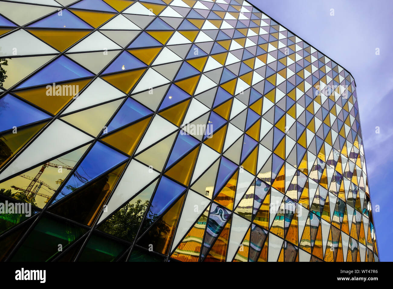 Aula Medica, Karolinska Institute in Solna, Stockholm Sweden. Stock Photo