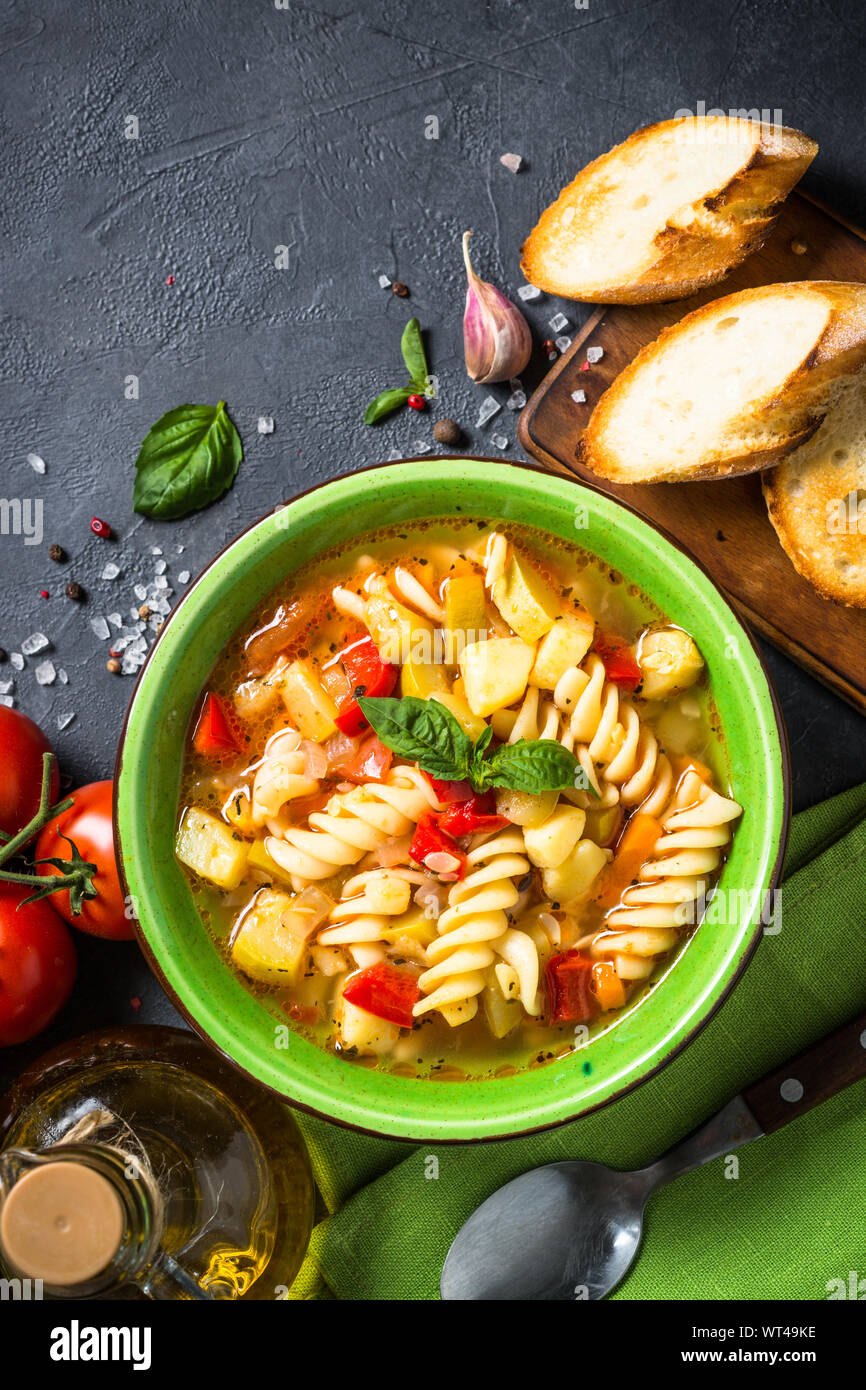 Vegetable pasta hires stock photography and images Alamy