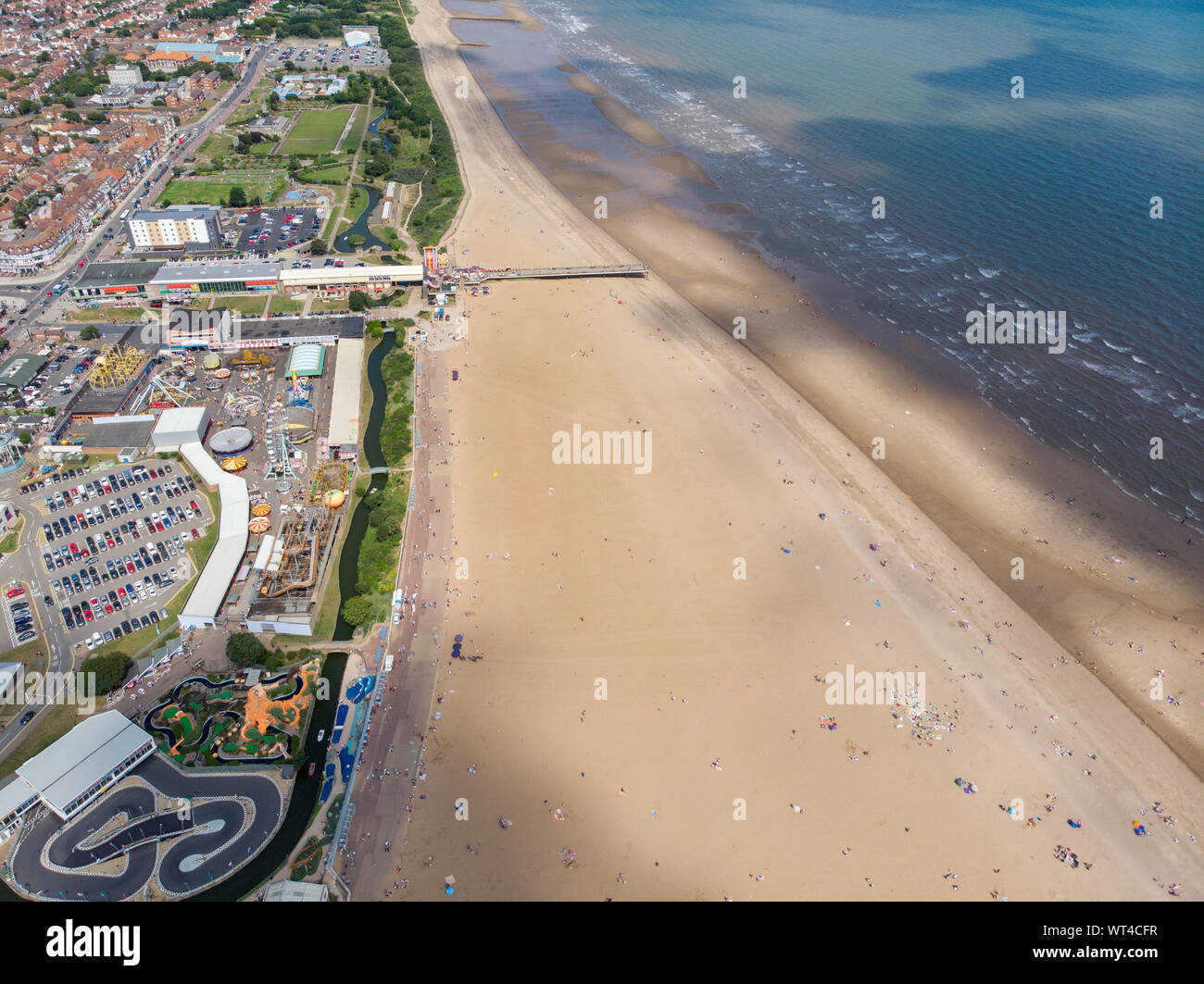 Aerial view lincolnshire town uk hires stock photography and images