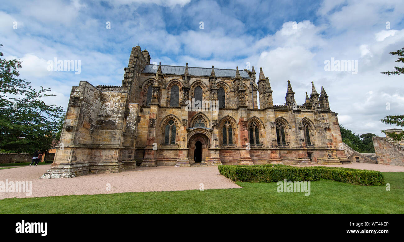 Rosslyn Chapel, formerly known as the Collegiate Chapel of St Matthew