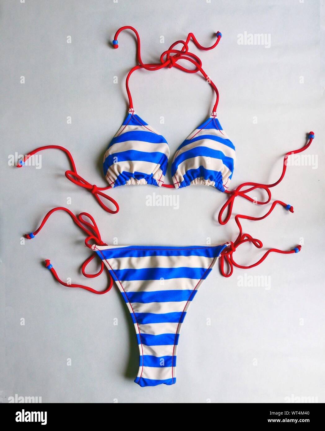 Blue string bikini hi-res stock photography and images - Alamy