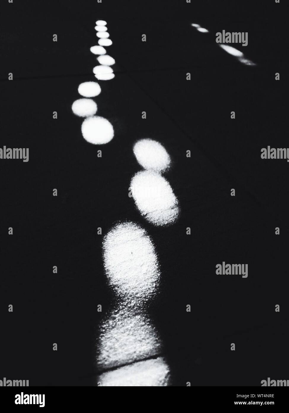 White footprints hi-res stock photography and images - Alamy