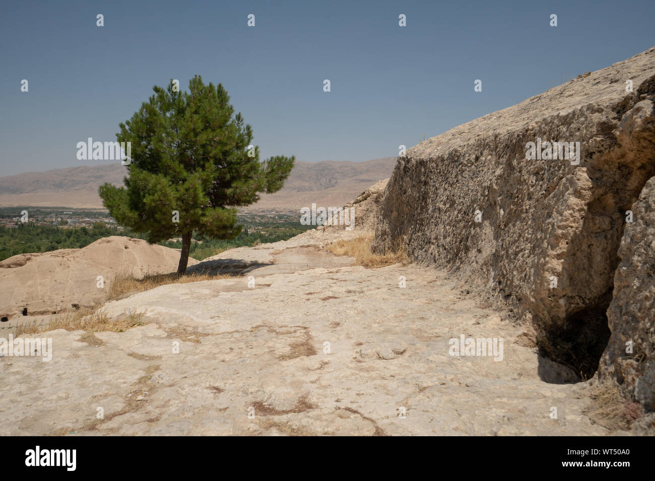 Mountaneous landscape in Samangan, Afghanistan Stock Photo