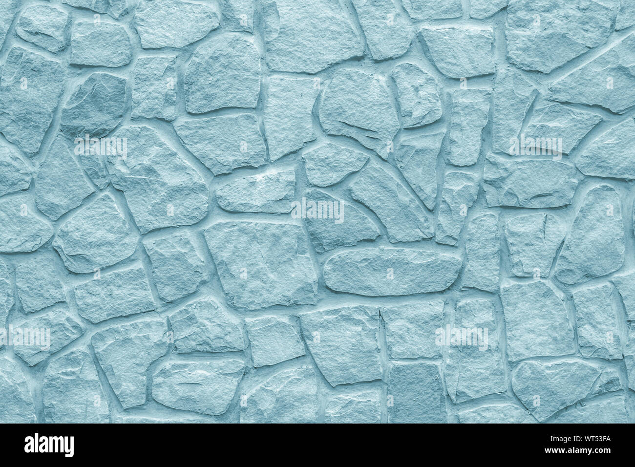 Cobblestones Wall Gray Background Light Blue Texture Of Stone Wall Masonry Rough Surface Modern Design Grey Bricks Natural Pattern Abstract Arc Stock Photo Alamy