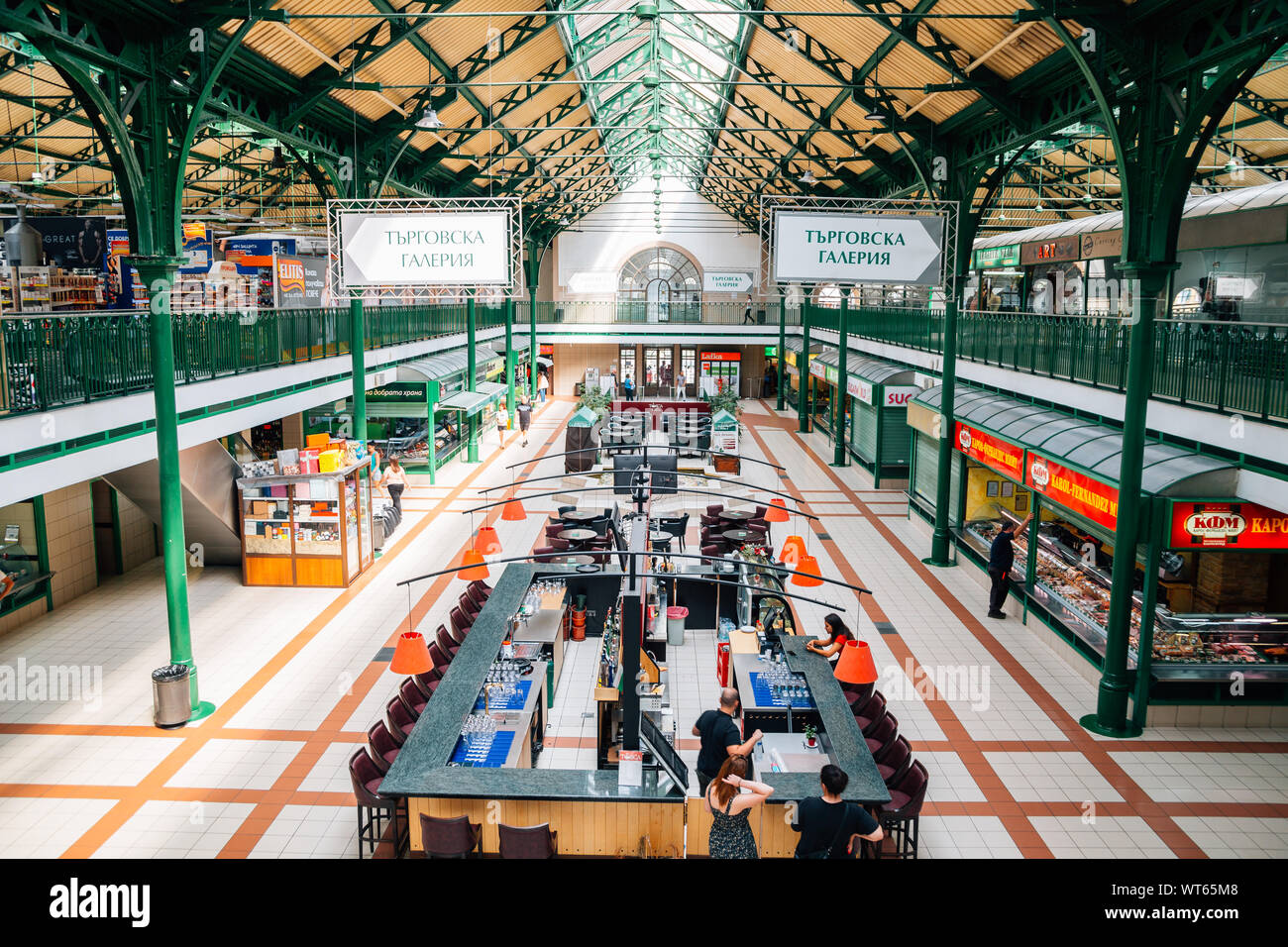 The central sofia market hall hires stock photography and images Alamy