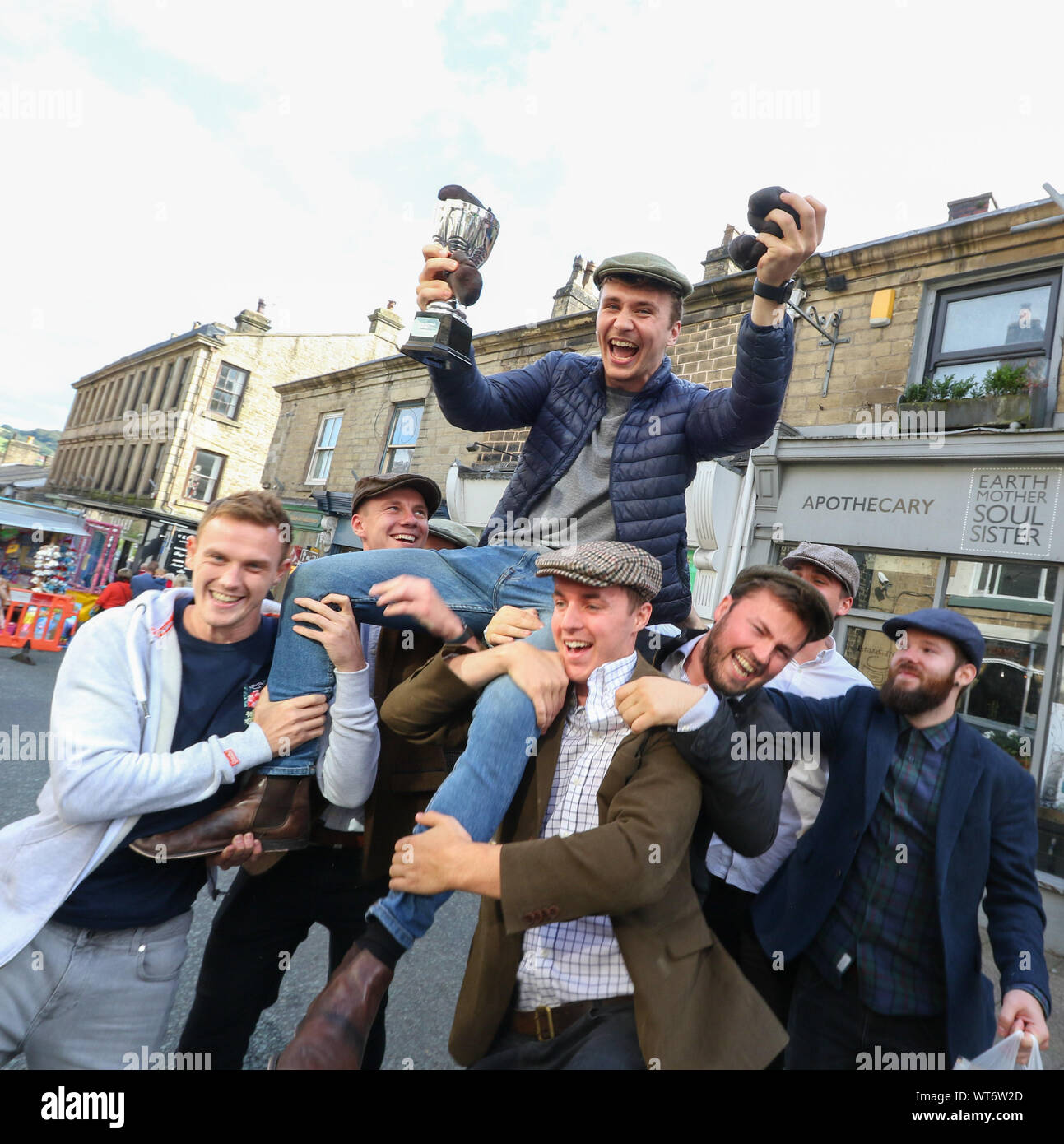 8 September 2019. Ramsbottom, Nr Bury, Lancashire, England. The World ...