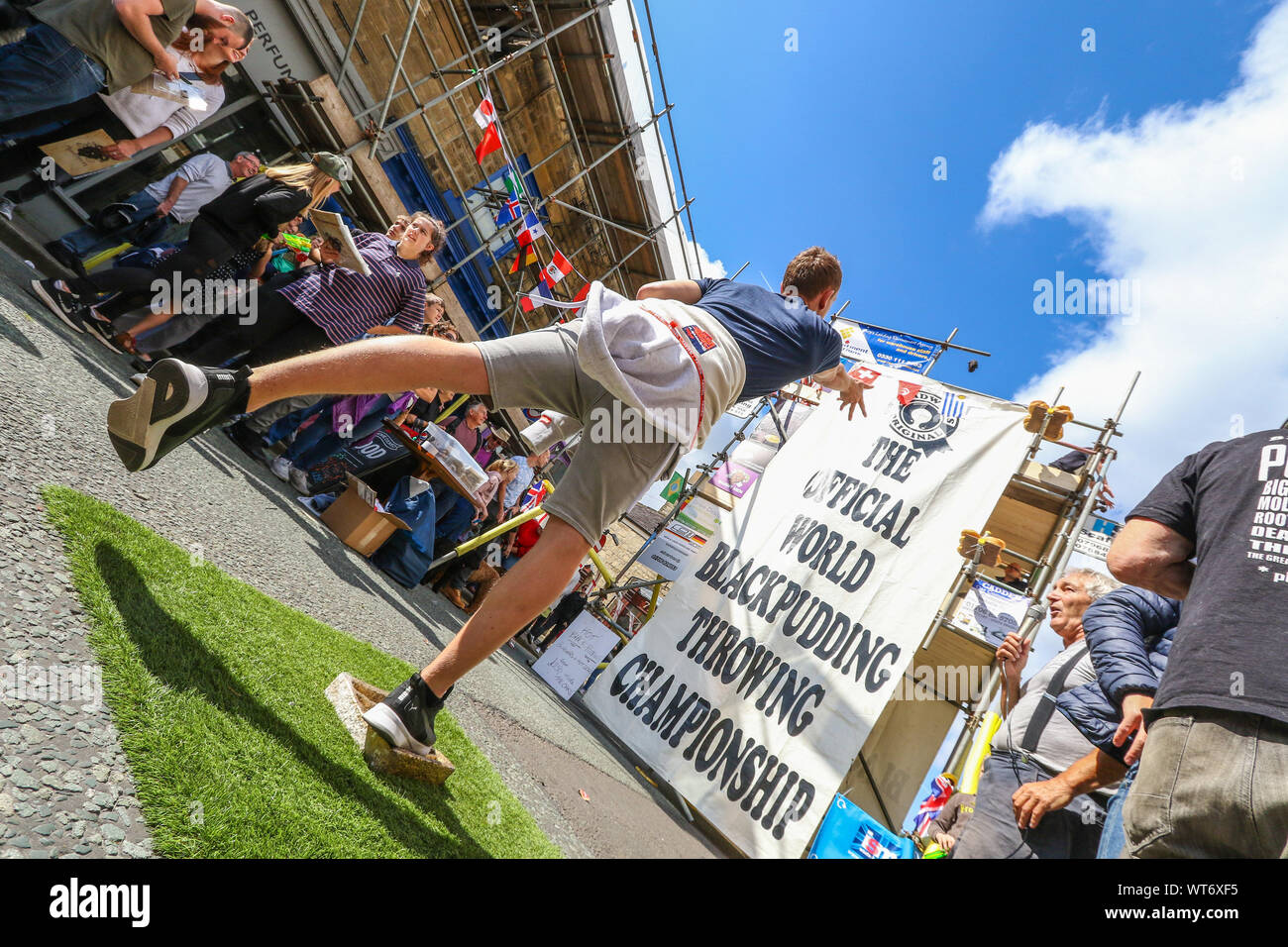 8 September 2019. Ramsbottom, Nr Bury, Lancashire, England. The World ...