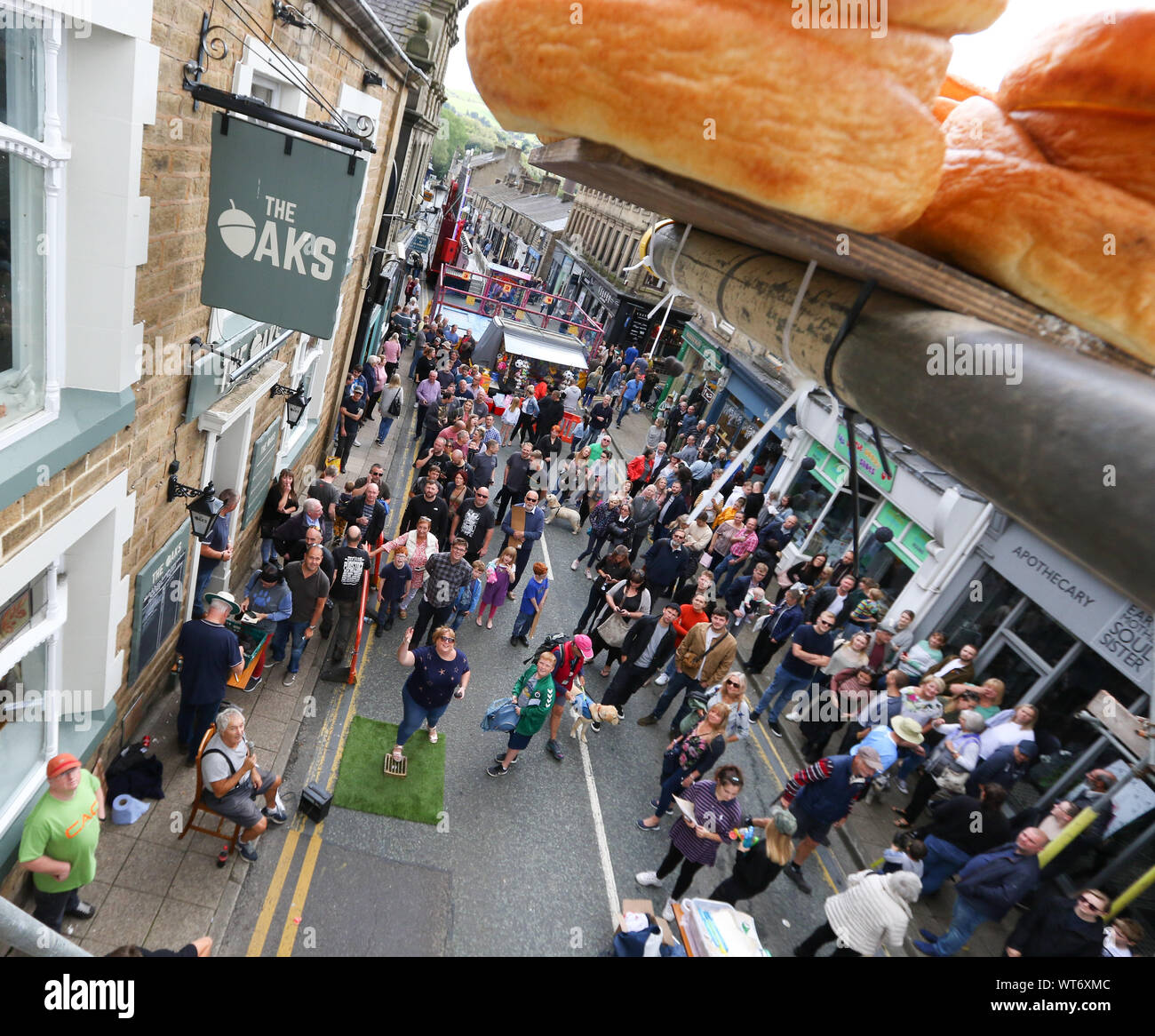 8 September 2019. Ramsbottom, Nr Bury, Lancashire, England. The World ...