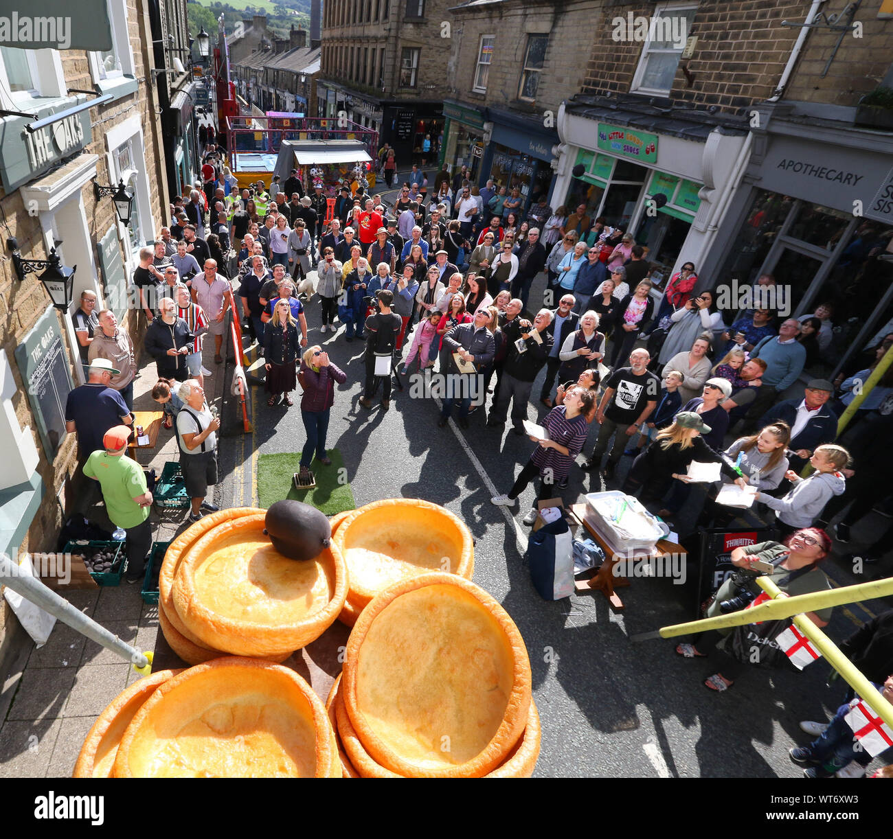 8 September 2019. Ramsbottom, Nr Bury, Lancashire, England. The World ...