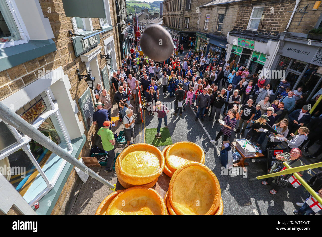 8 September 2019. Ramsbottom, Nr Bury, Lancashire, England. The World ...