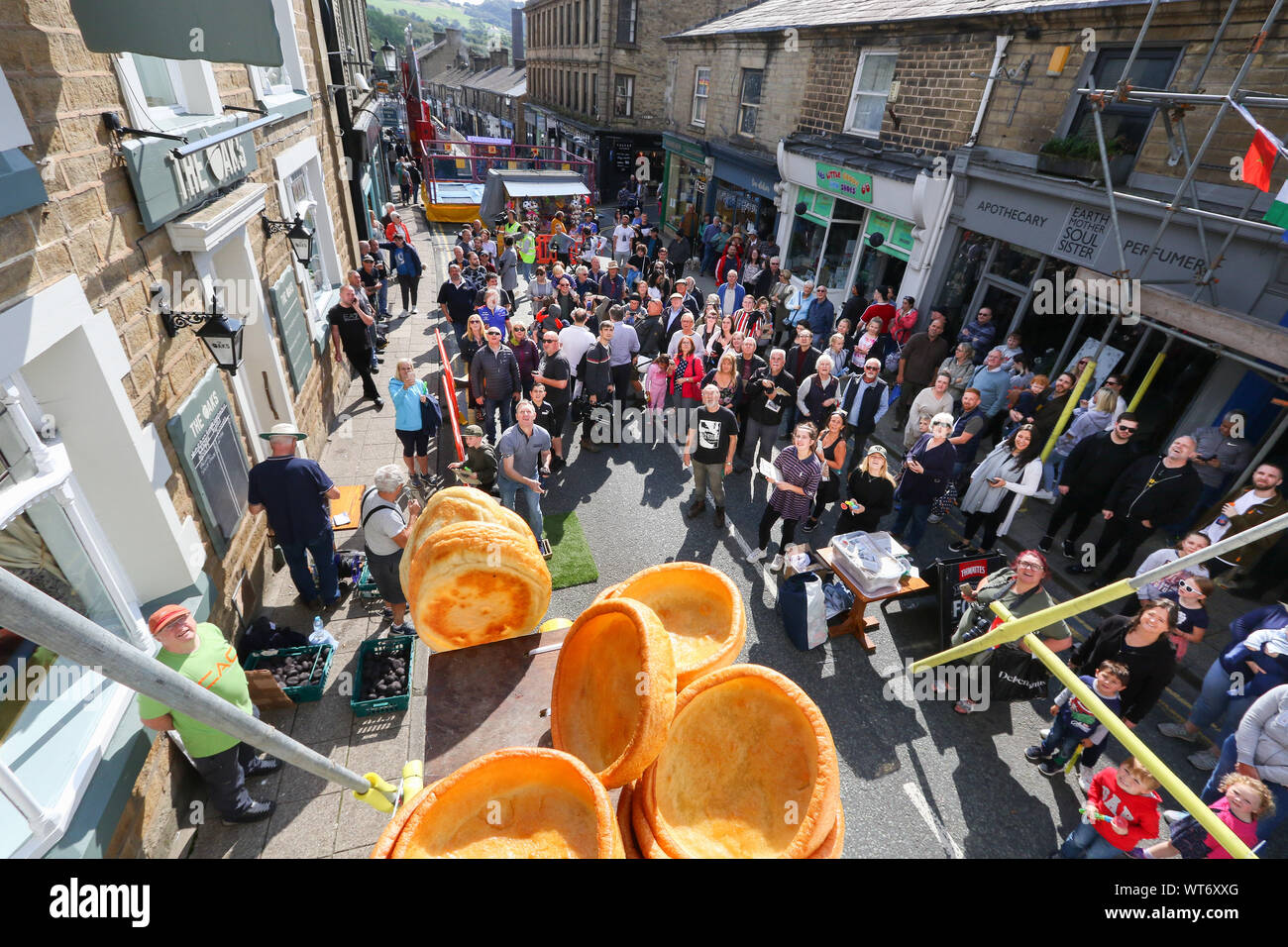 8 September 2019. Ramsbottom, Nr Bury, Lancashire, England. The World ...
