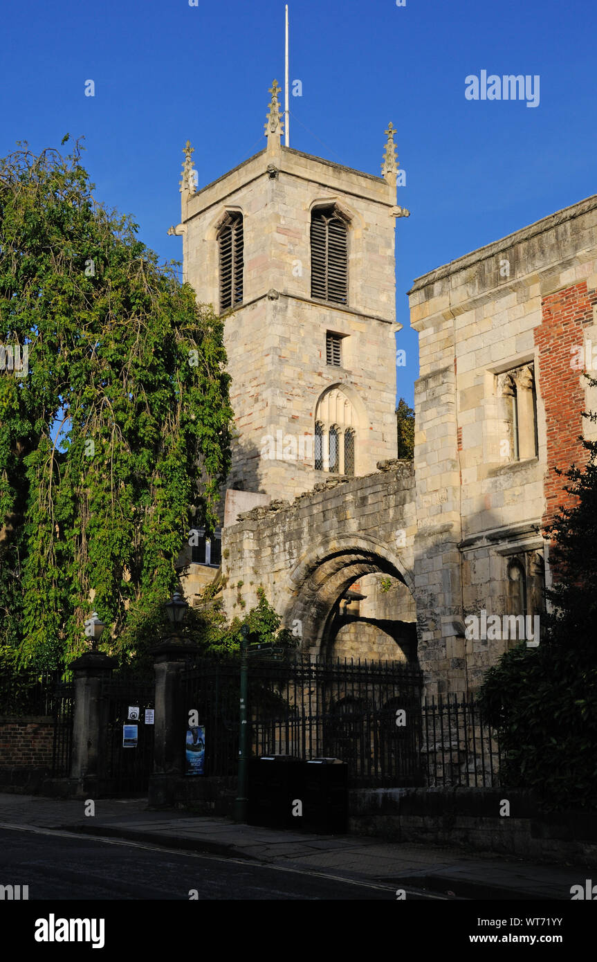 The Church of St. Olave, in York, Yorkshire, England Stock Photo