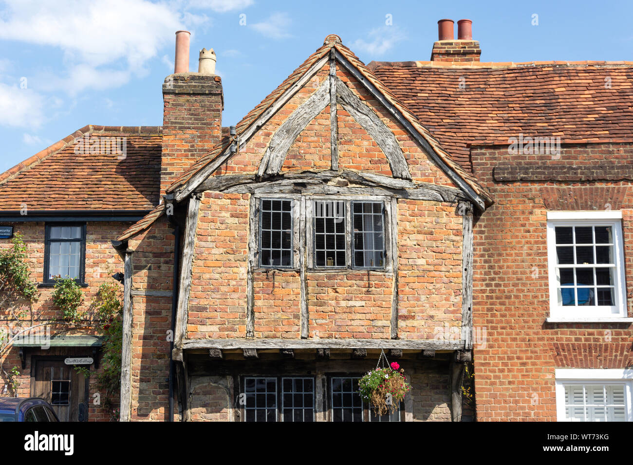 The Old Cottage, Village Road, Denham, Buckinghamshire, England, United Kingdom Stock Photo