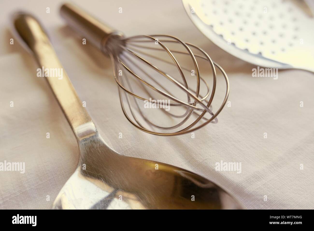 Close-up Of Cooking Utensil Stock Photo