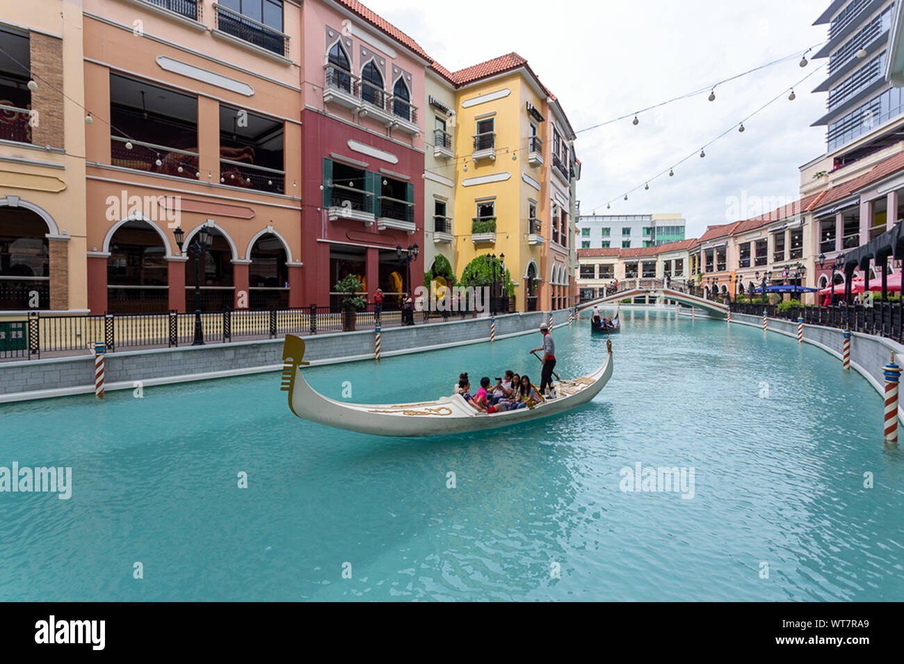 Venice Grand Canal, Bonifacio Global City, Taguig, Manila, Philippines. 22nd August 2019 Stock