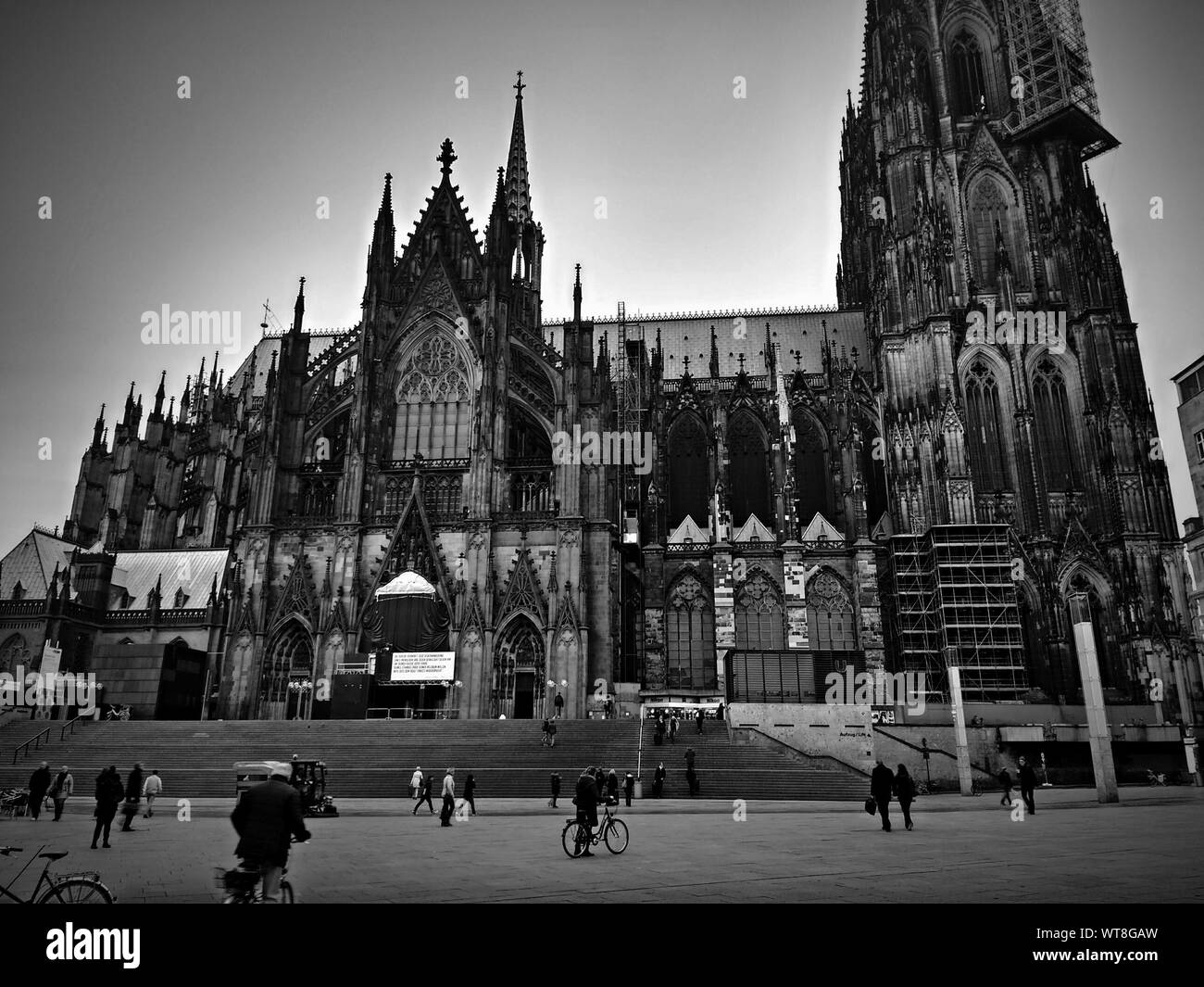 Gothic cathedral cologne Black and White Stock Photos & Images - Alamy