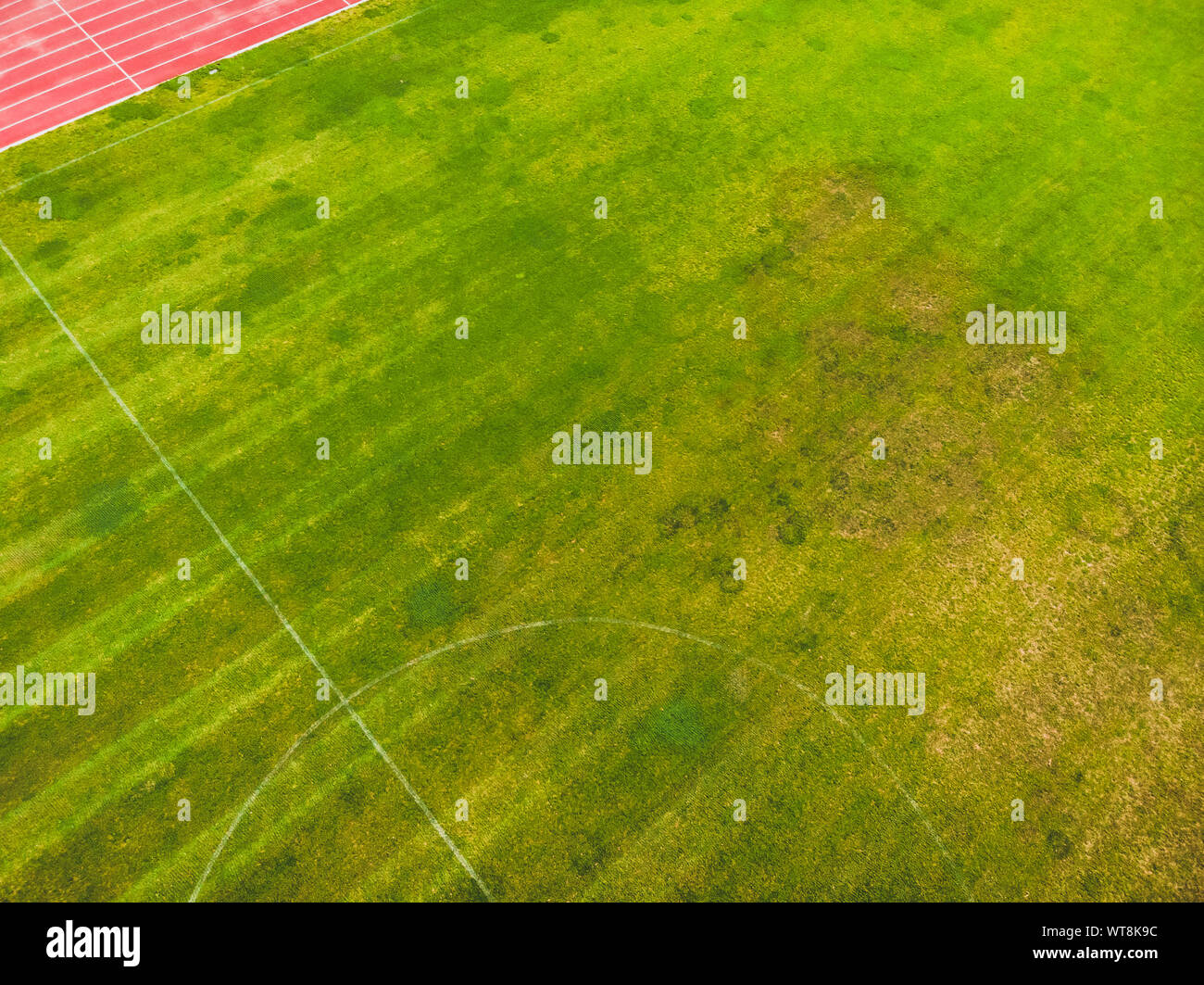 Aerial drone vibrant view golf hi-res stock photography and images - Alamy