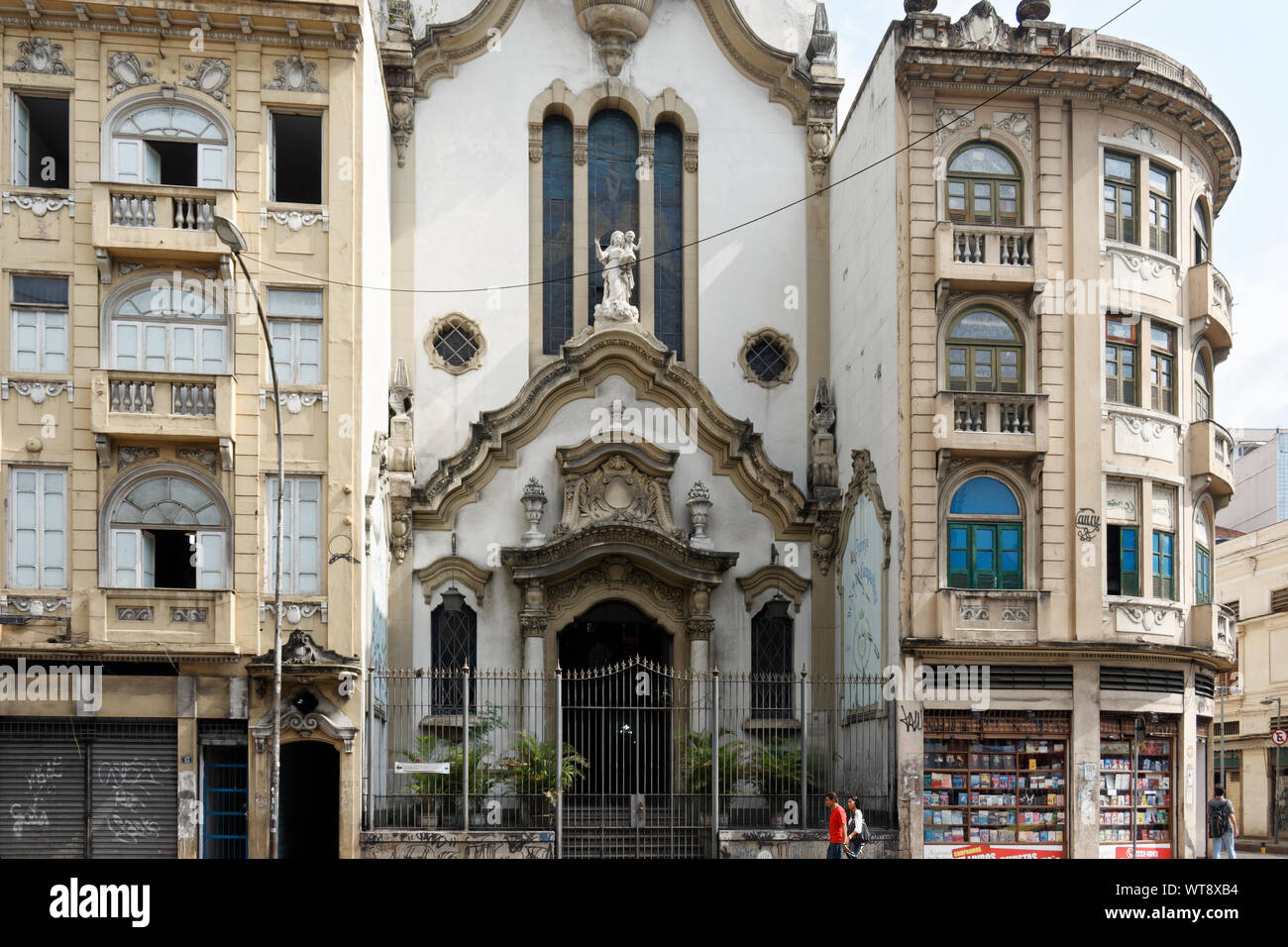 Historical Rio Historic architecture of Rio de Janeiro Stock Photo - Alamy