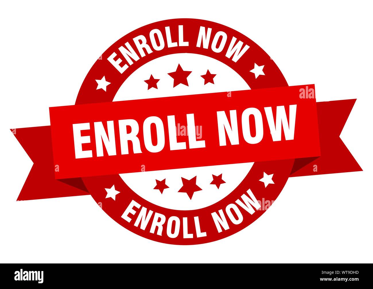 enroll now ribbon enroll now round red sign enroll now stock vector image art alamy https www alamy com enroll now ribbon enroll now round red sign enroll now image273115513 html