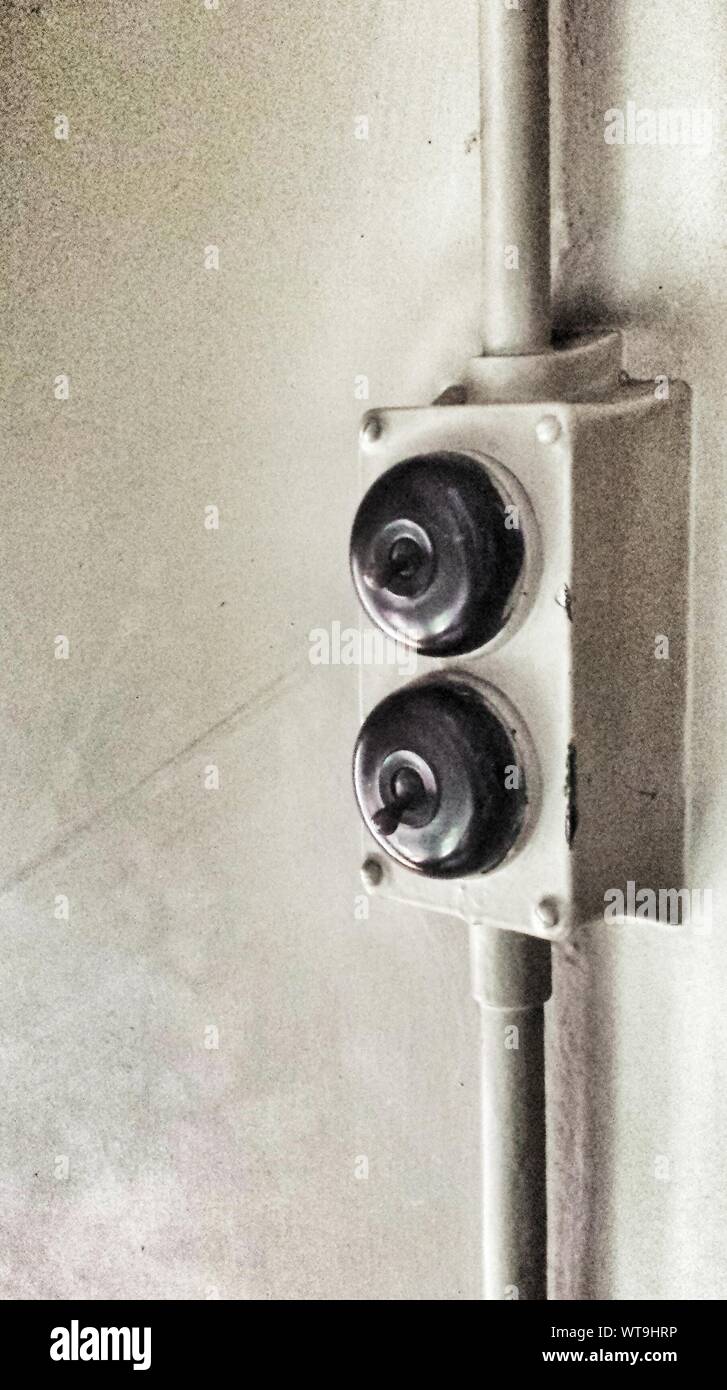 Old on off switch hi-res stock photography and images - Alamy