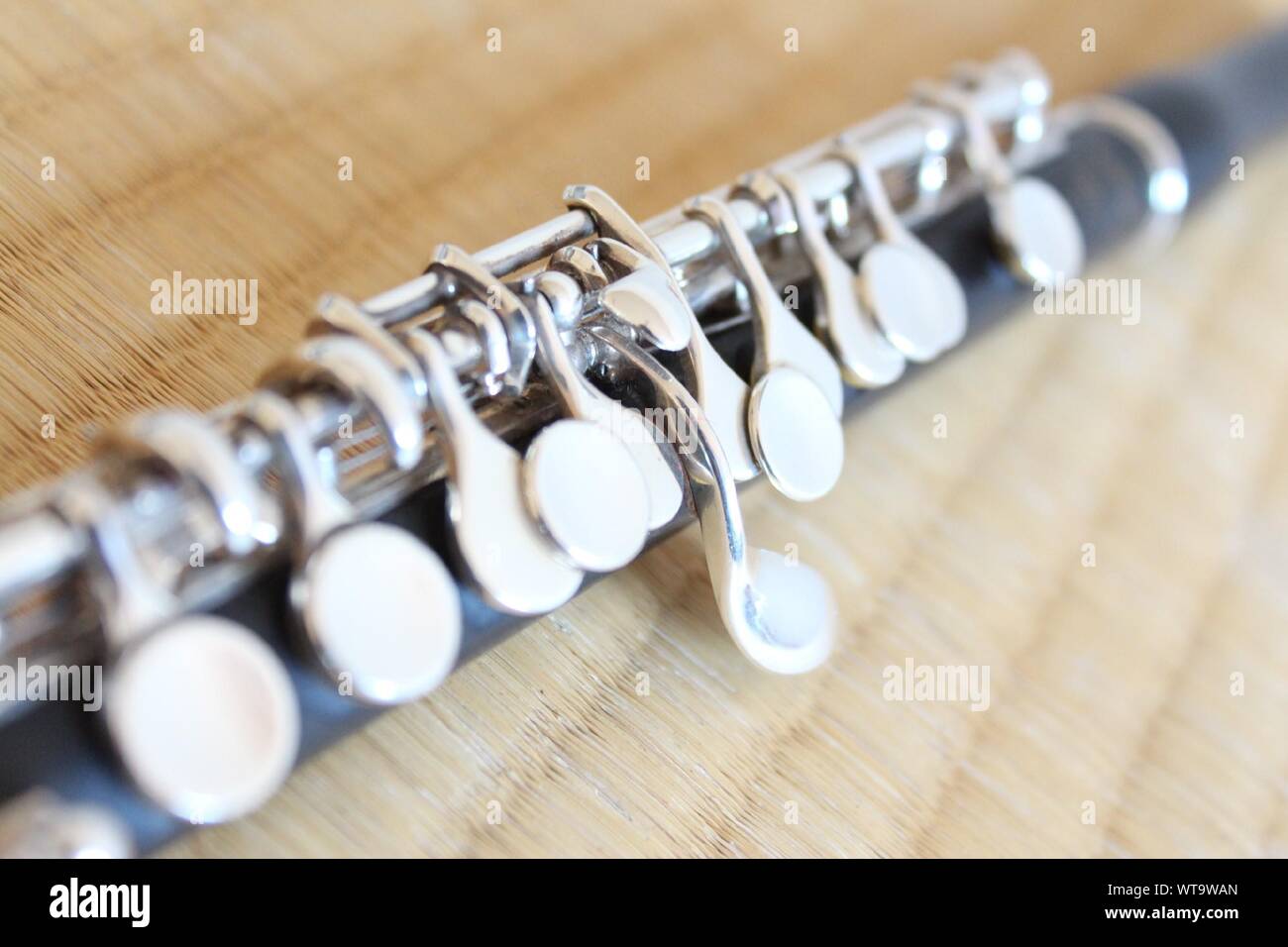 Close-up Of Musical Instrument Stock Photo